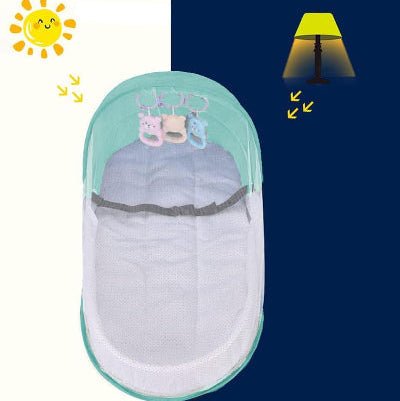 Berceau de Voyage - BabyNest™ - Vert - Monde Des Bébés