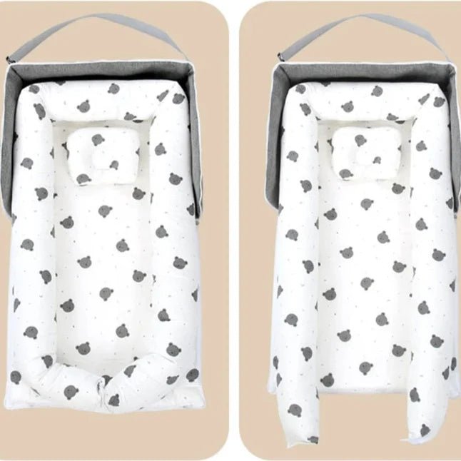 Lit de Voyage Bébé - PortableBabyBed™ - Ours - Monde Des Bébés